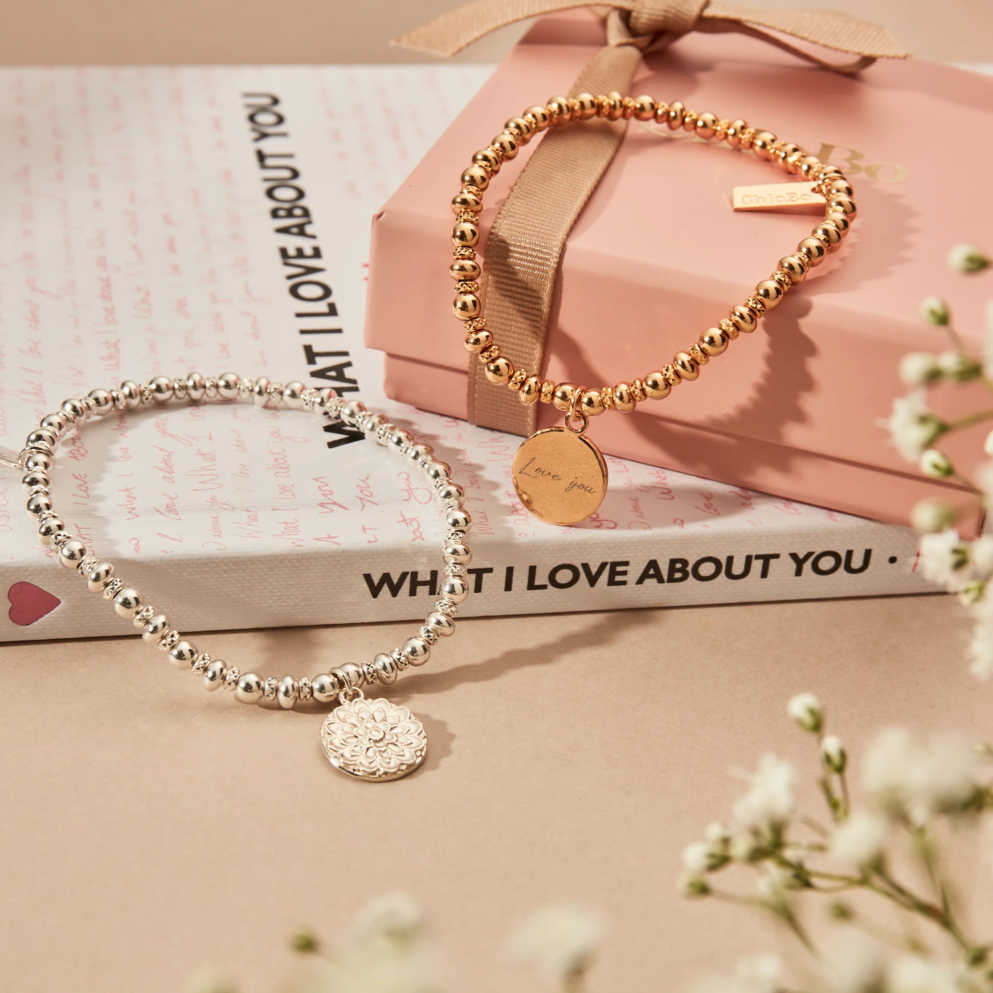 Personalised Didi Sparkle Moonflower Bracelet - Image 6