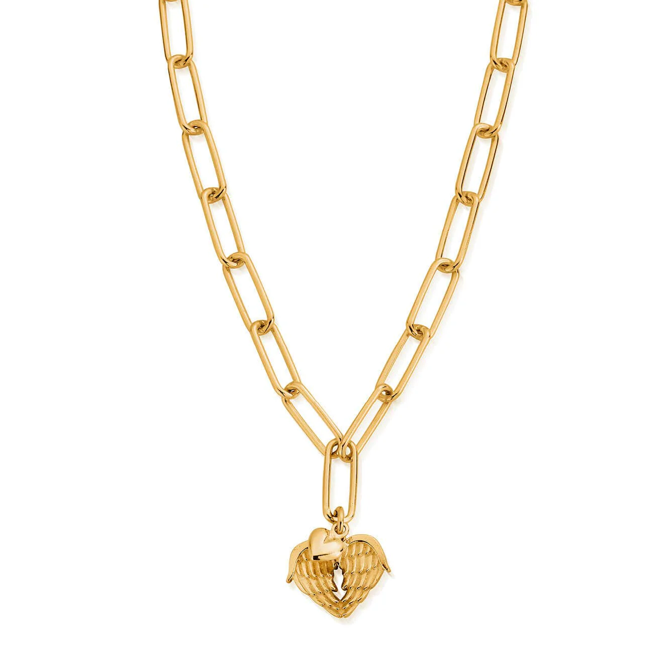 Link Chain Faith & Love Necklace - Image 9